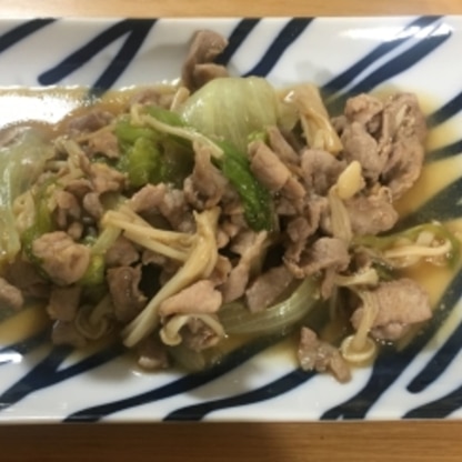 美味しかったです！みそ味ですが、濃かったり辛かったりすることなく、優しい、いいお味でした。ありがとうございました^_^ （写真は余り物のエノキが入ってます）